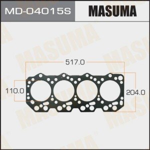 Прокладка ГБЦ MD-04015S MASUMA