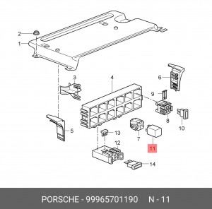 Реле 99965701190 PORSCHE