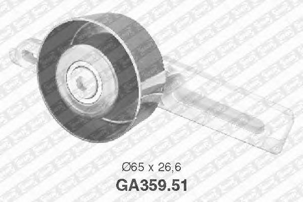 Натяжной ролик, поликлиновой  ремень GA359.51 NTN SNR