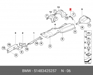 Деталь 51 48 3 425 257 BMW
