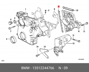 Прокладка 13 51 2 244 766 BMW