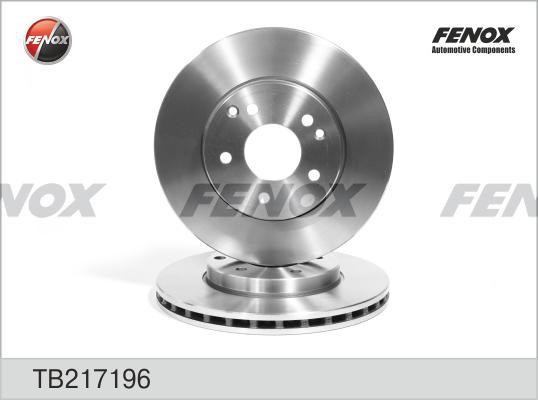 Диск тормозной TB217196 FENOX