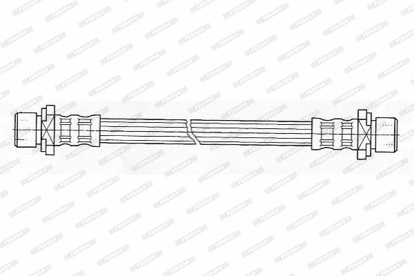 Тормозной шланг FHY2218 FERODO