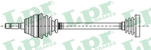 Приводной вал DS13026 LPR