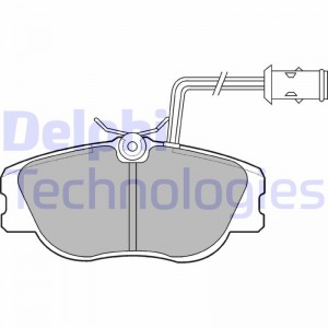 Колодки тормозные дисковые LP2178 DELPHI
