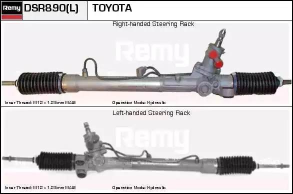 Рулевой механизм DSR890L DELCO REMY