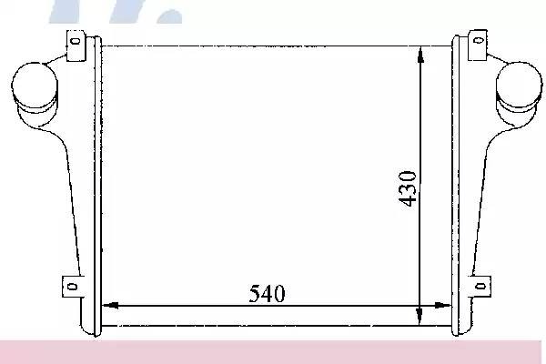 Интеркулер 96940 NISSENS