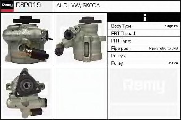 Гидравлический насос, рулевое управление DSP019 DELCO REMY
