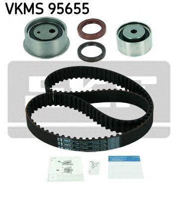 Комплект ремня ГРМ VKMS95655 SKF