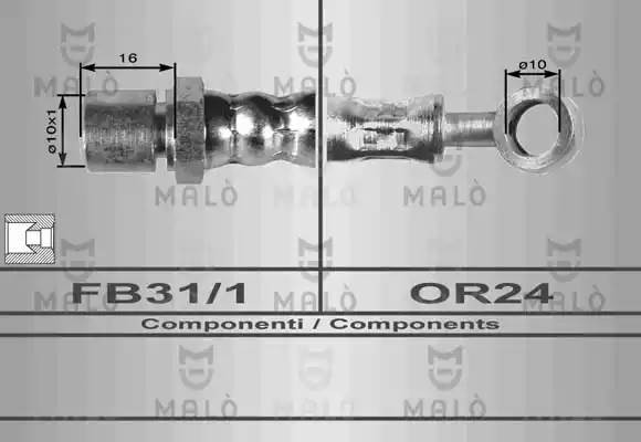 Тормозной шланг 8111 MALO
