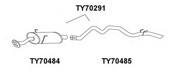Глушитель выхлопных газов конечный TY70484 VENEPORTE