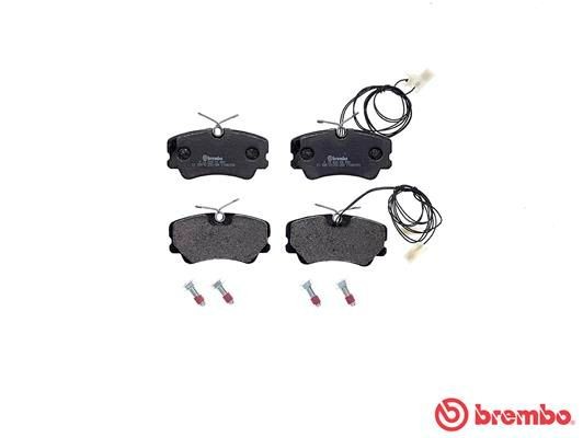 Комплект тормозных колодок, диско P 23 035 BREMBO