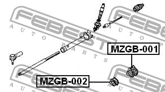 Деталь MZGB-002 FEBEST
