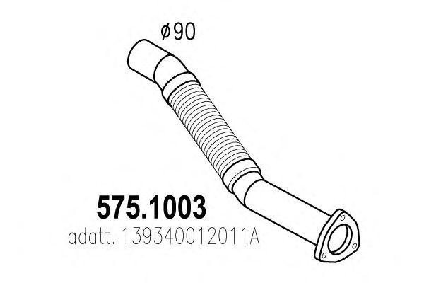 Выпускной трубопровод 5751003 ASSO