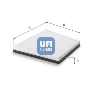 Фильтр, воздух во внутренном пространстве 53.095.00 UFI