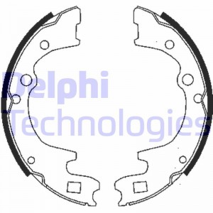 Комплект тормозных колодок LS1477 DELPHI