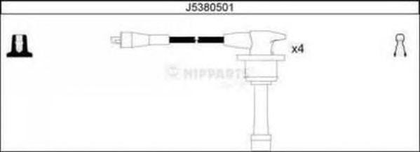 Ккомплект проводов зажигания J5380501 H B JAKOPARTS NIPPARTS