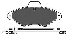 Комплект тормозных колодок, диско 6373 MAPCO
