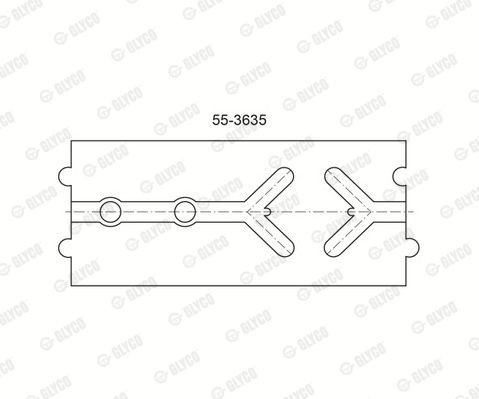 Подшипник 55-3635 GLYCO