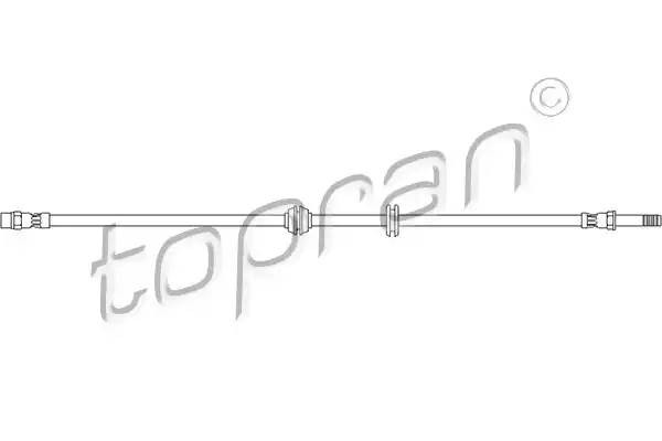 Шланг тормозной 400 792 HANS PRIES