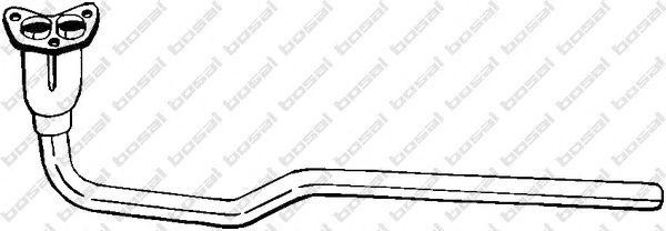 Выпускной трубопровод 837291 BOSAL