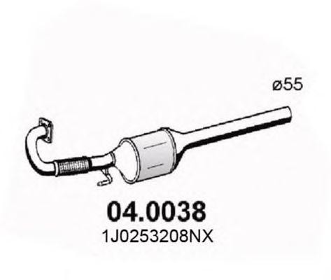 Катализатор 040038 ASSO