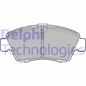 Комплект тормозных колодок, диско LP810 DELPHI