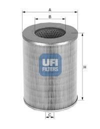 Воздушный фильтр 27.385.00 UFI