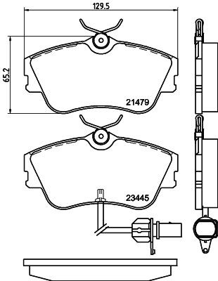 Конденсатор, кондиционер 8FC 351 035-191 HELLA