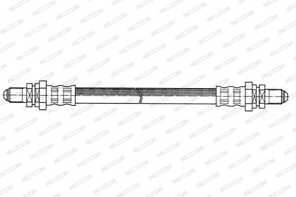 Тормозной шланг FHY2032 FERODO