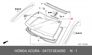 Деталь 04731SEA000 HONDA