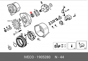 Подшипник 1905280 IVECO