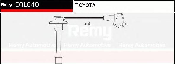 Ккомплект проводов зажигания DRL640 DELCO REMY
