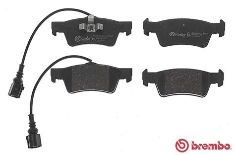 Комплект тормозных колодок, диско P85068 BREMBO