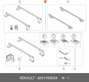 Деталь 6001998054 RENAULT