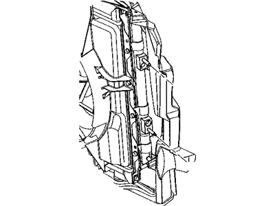 Конденсатор, кондиционер 5017 405AB CHRYSLER