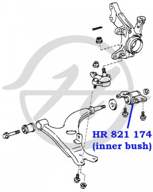 Сайлентблок HR 821 174 HANSE
