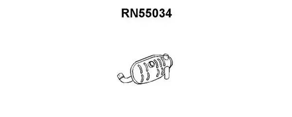Глушитель выхлопных газов конечный RN55034 VENEPORTE