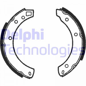 Комплект тормозных колодок LS1064 DELPHI
