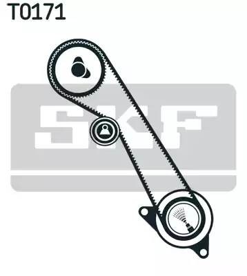 Комплект ремня ГРМ VKMA04108 SKF