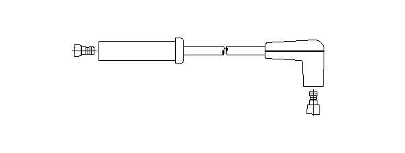 Провод зажигания 48438 BREMI