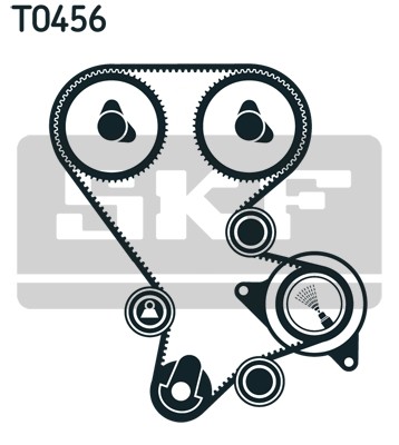Комплект ремня ГРМ VKMA94508 SKF