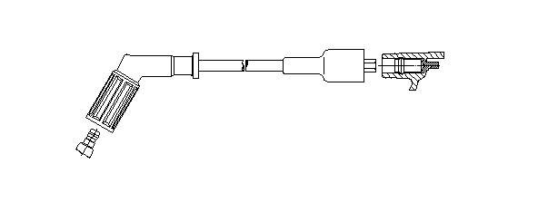 Провод зажигания 6A4240 BREMI