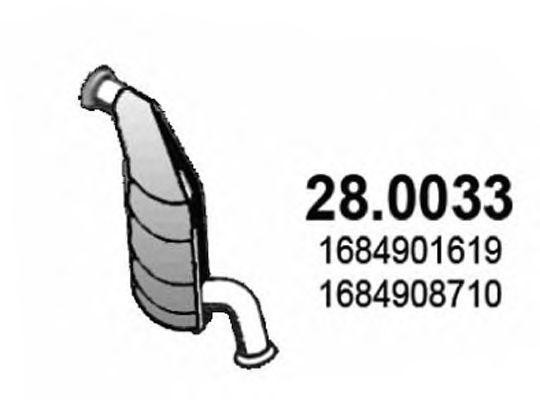 Катализатор 280033 ASSO