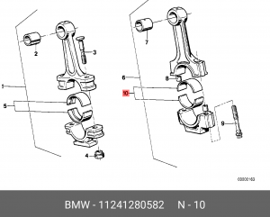 Деталь 11241280582 BMW