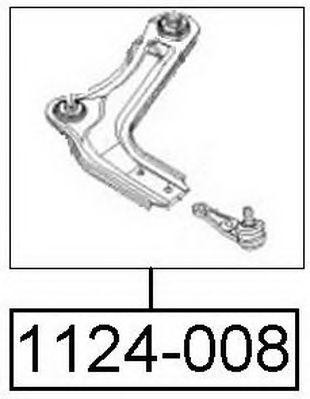 Рычаг подвески 1124-008 ASVA