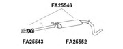 Предглушитель выхлопных газов FA25546 VENEPORTE