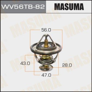 Термостат системы охлаждения WV56TB-82 MASUMA