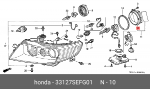 Деталь 33127SEFG01 HONDA