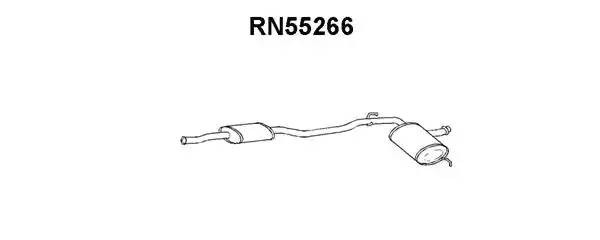 Предглушитель выхлопных газов RN55266 VENEPORTE